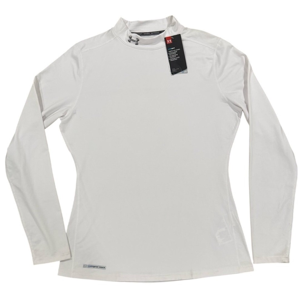 Under Armour Womens XL ColdGear Mock Neck Long Sleeve